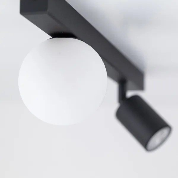 Spot VOX 1xG9/8W/230V + 1xGU10/10W negru