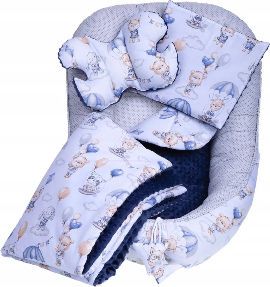 ShopJK SET PENTRU PĂTUȚ - 7 PIESE - ÎN NORI-018733