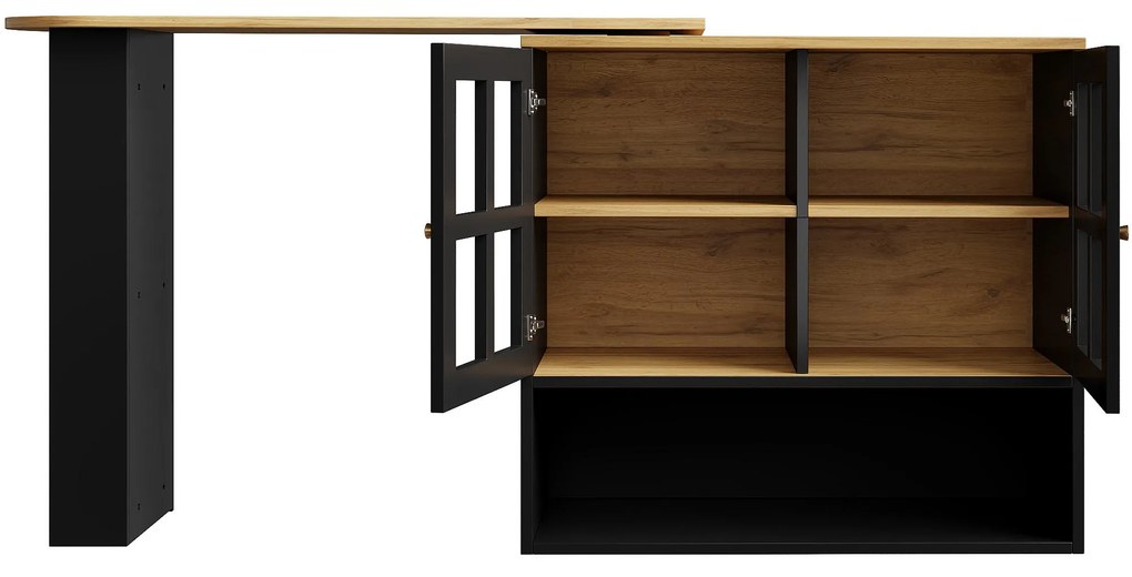 Bar rotativ 360°, Negru | Aosom Romania