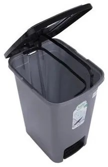 Coș de gunoi Orion Slim, cu pedală, 25 l, 25 l