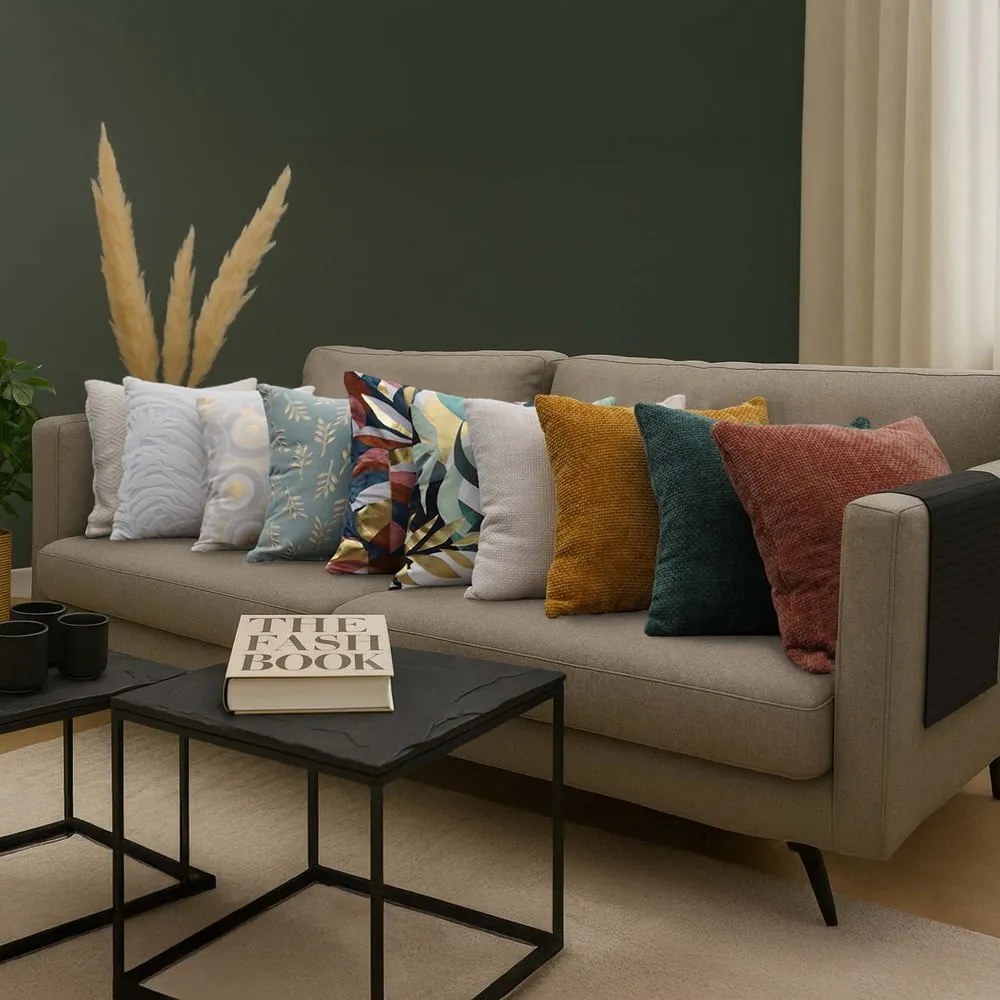 Față de pernă din catifea 40x40 cm Natureo – douceur d'intérieur