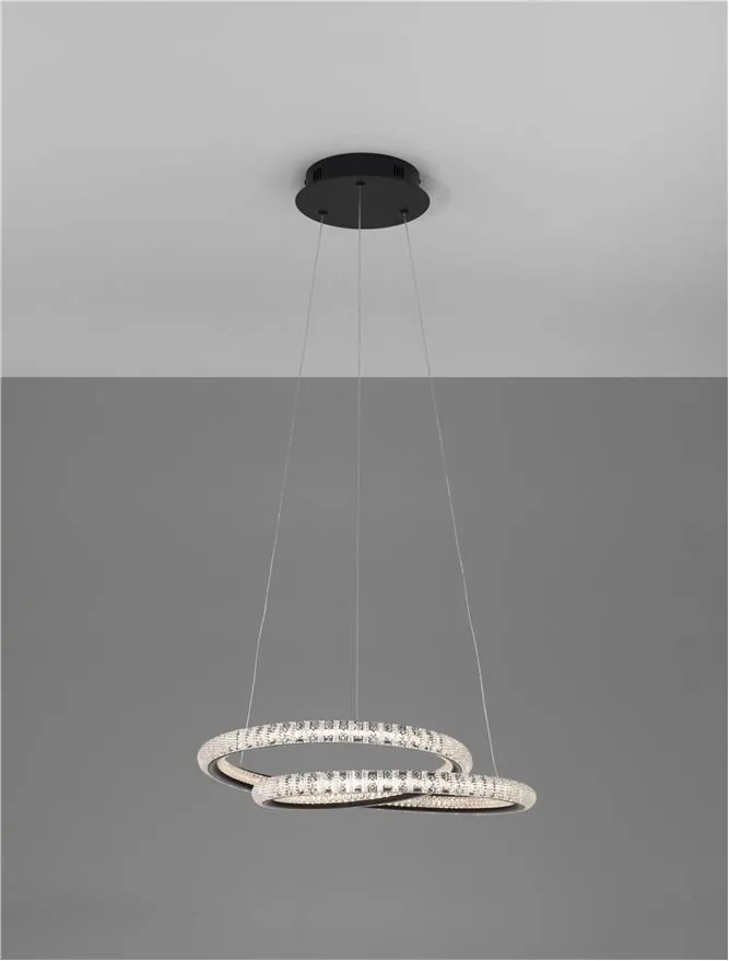 Lustra LED suspendata moderna design elegant GINEVRA 45W
