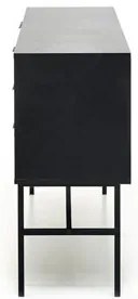 Comodă Mui 1 (Stejar artisan + negru). 1038778