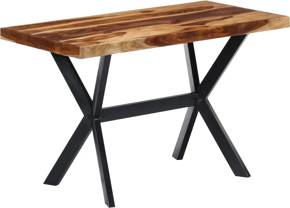 vidaXL Masă de bucătărie 120x60x75 cm lemn masiv de acacia