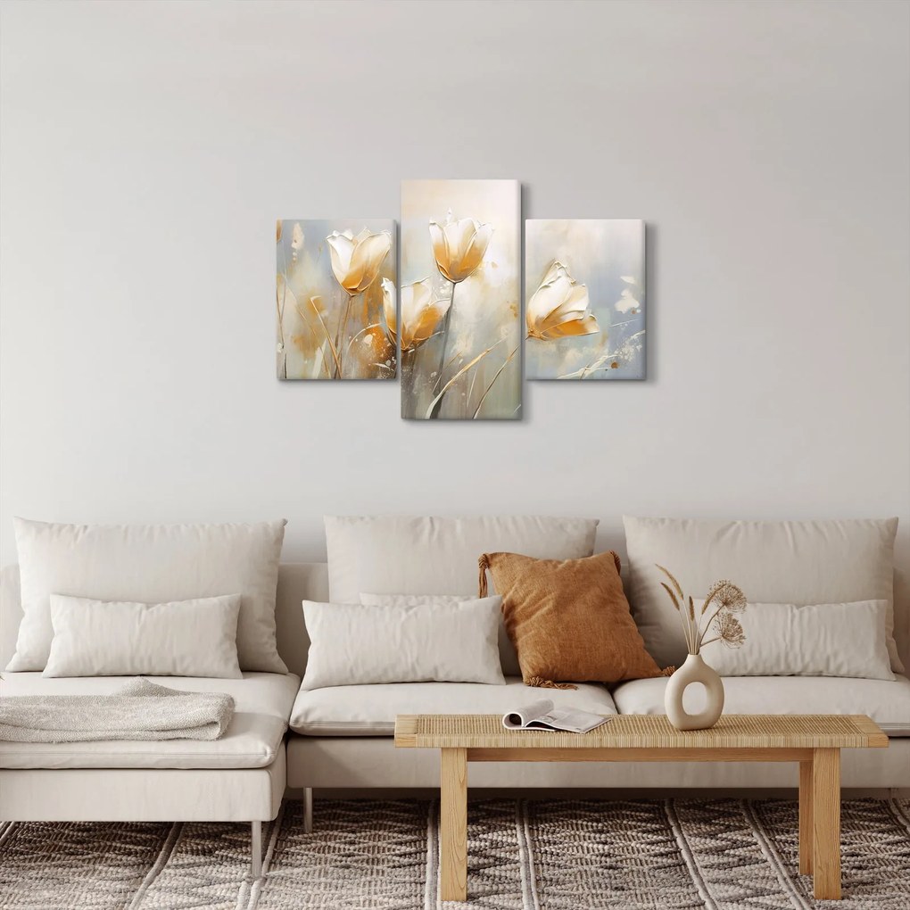 Tablou - Pictura de lalele (90x60 cm)