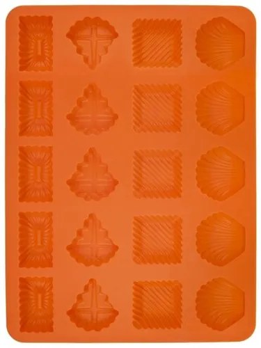 Formă din silicon Orion fursecuri, portocaliu