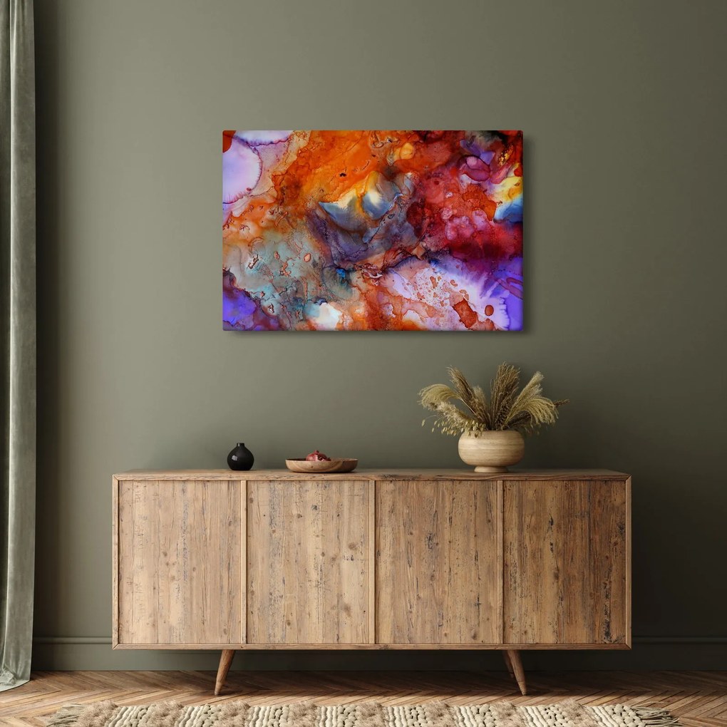 Tablou - Abstract Ink Art (90x60 cm)