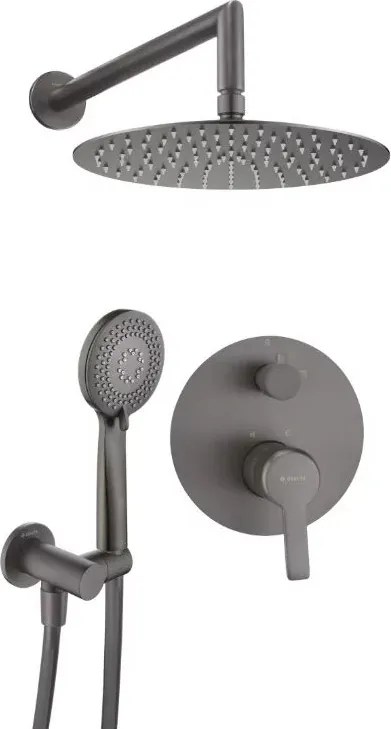 Sistem de dus incastrat Deante Arnika titanium