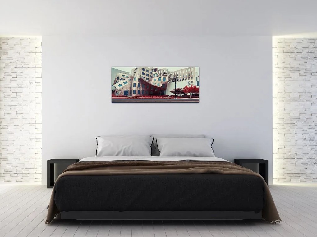 Tablou - construcție arhitectonică (120x50 cm)