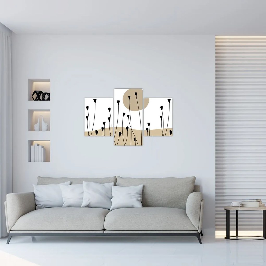 Tablou - Pajiște grafică N⁰2 (90x60 cm)