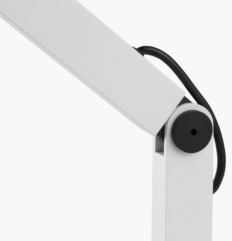 Veioza LED dimabila / Lampa de birou design ultra-modern INVITING alba