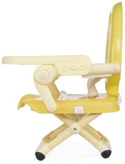 Scaun înălțător portabil Chicco POCKET SNACK galben