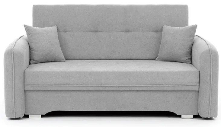 Canapea extensibila 2 locuri LAINE, gri deschis