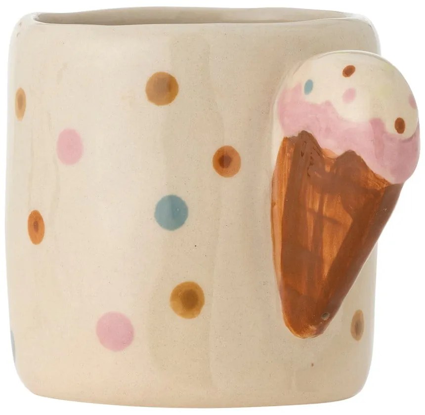 Cană pentru copii bej din ceramică 255 ml Creamy – Bloomingville Mini