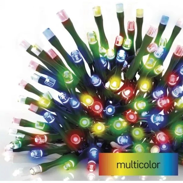 Ghirlandă luminoasă LED de exterior pentru Crăciun 180xLED/23m IP44 multicolor