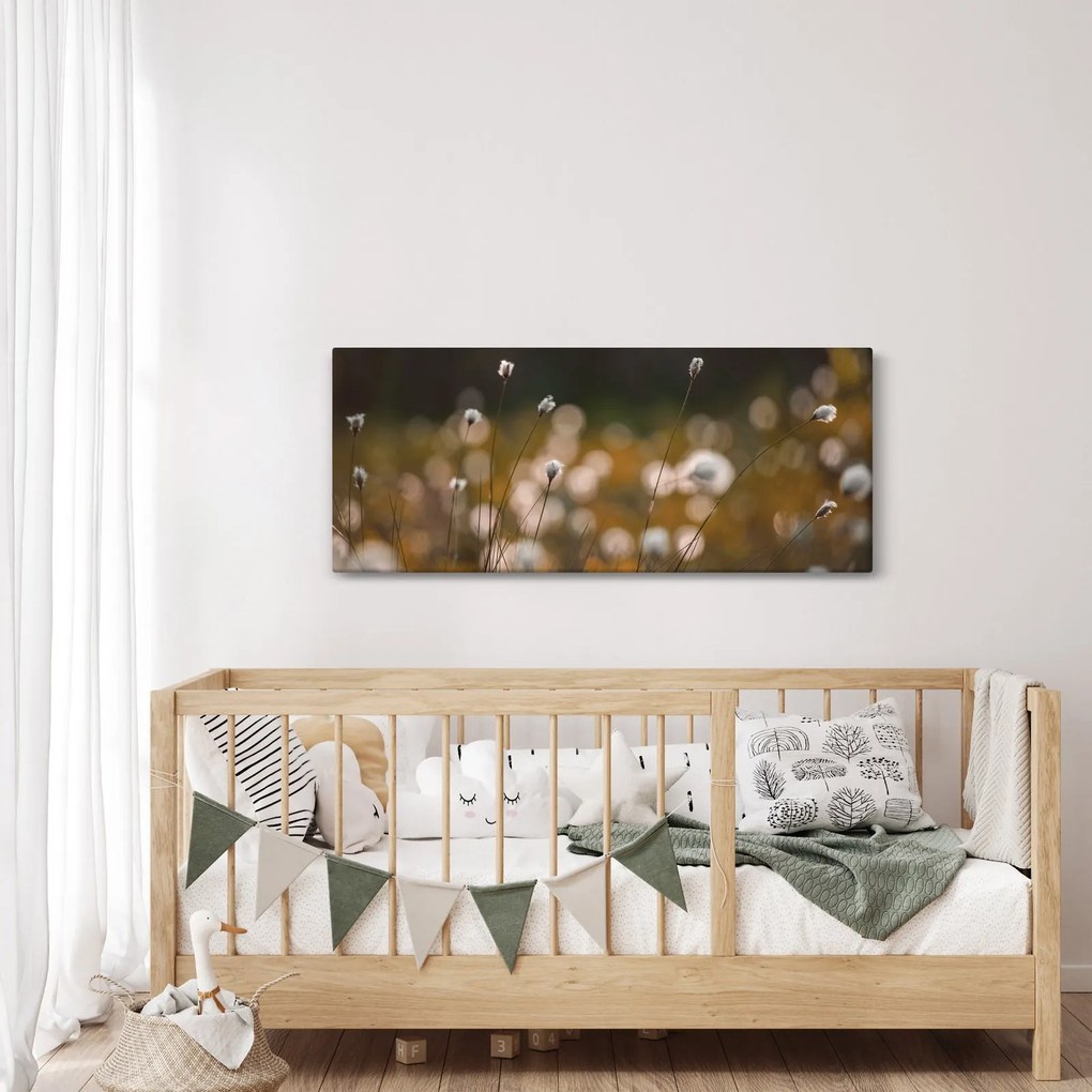 Tablou - Pajiște cu iarbă de cozonac N⁰2 (120x50 cm)