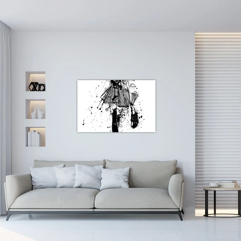 Tablou - Spectacol de modă (90x60 cm)