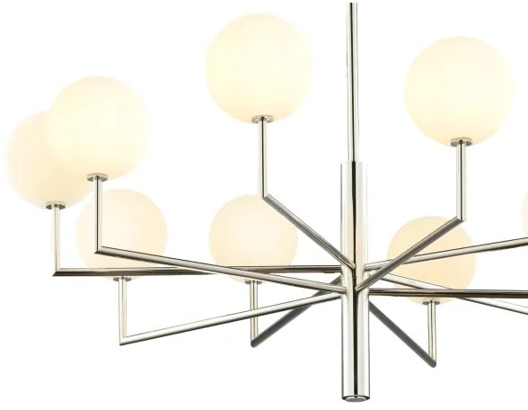 Lustră pe tijă FEME 10xG9/40W/230V crom lucios Jupiter 1936