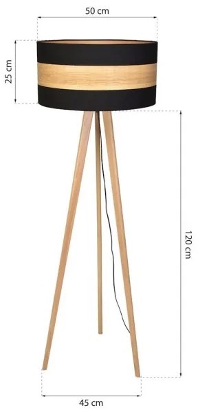 Lampadar TERRA 1xE27/60W/230V