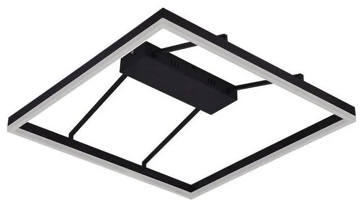 Lustră LED aplicată, dimabilă, 55W, 230V, 3000-6500K + telecomandă