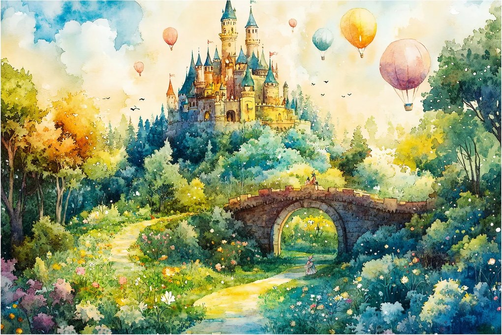 Tablou - Castel de Poveste (90x60 cm)