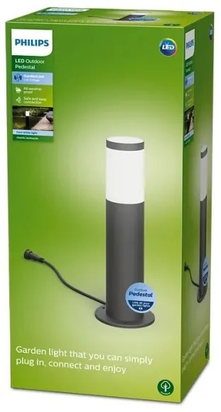 Philips LED lampă exterior UTRECHT GARDENLINK 6W 12V 4000K IP44