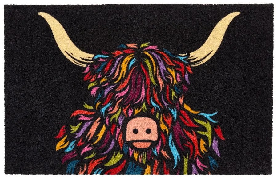 Covoraș de intrare 40x60 cm Highland Cow – Artsy Doormats