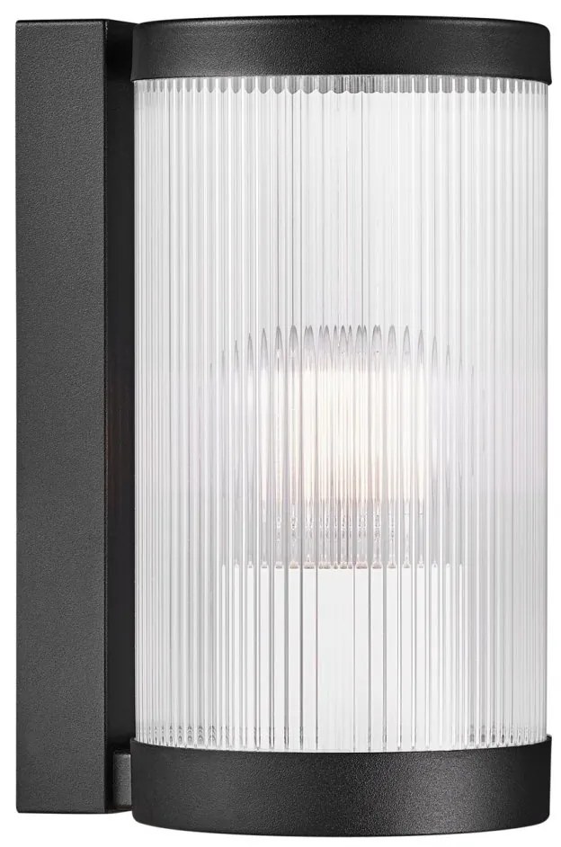 Aplica de perete pentru iluminat exterior IP54 Coupar negru