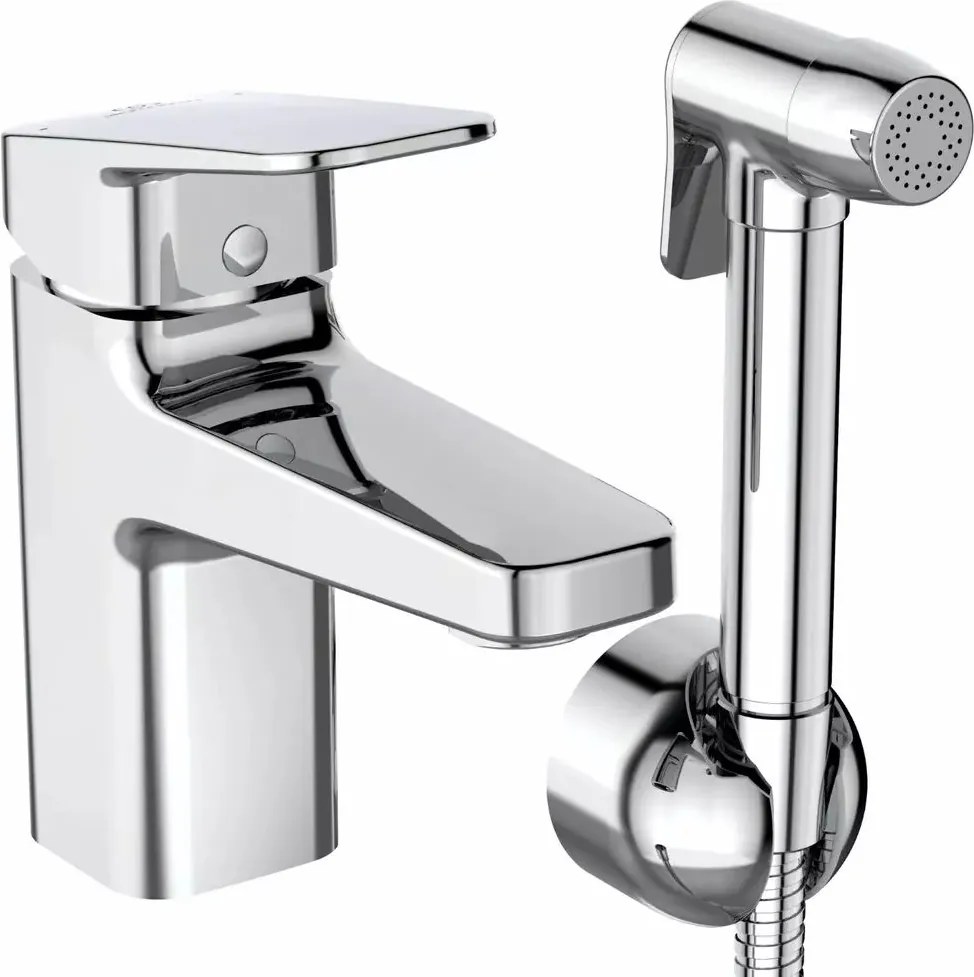 Baterie lavoar cu monocomanda si dus igienic Ideal Standard Ceraplan
