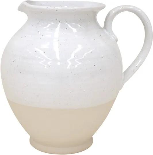 Carafă din ceramică Casafina Fattoria, 5,3 l, alb