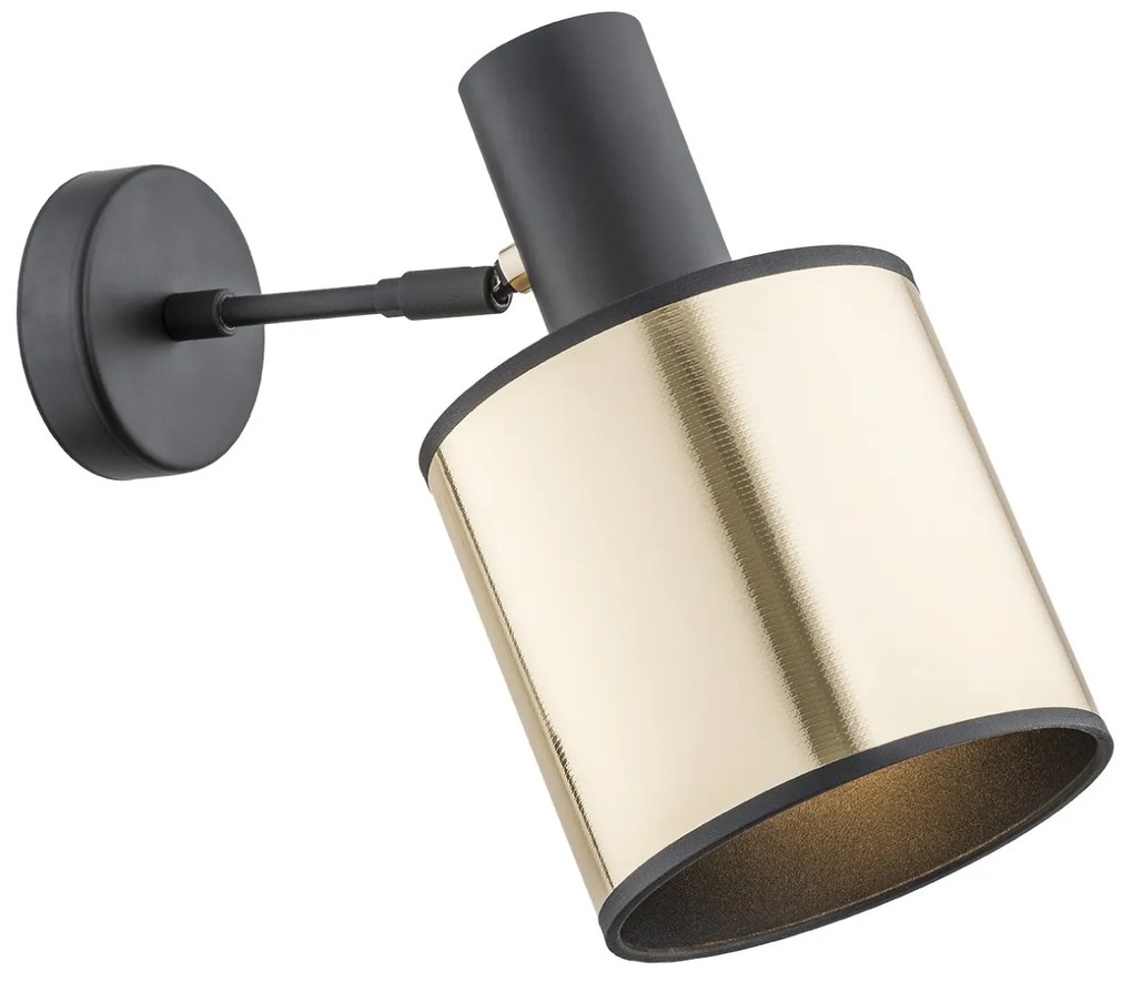 Aplica cu spot reglabil design modern minimalist HERMAN auriu
