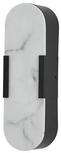 Aplica LED de perete baie rasina marmura Opaline L-35cm