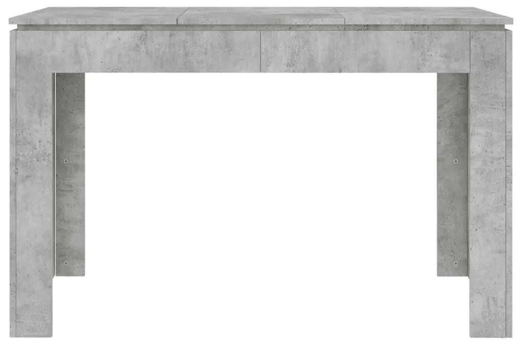 Masa de bucatarie, gri beton, 120 x 60 x 76 cm, PAL Gri beton, 1
