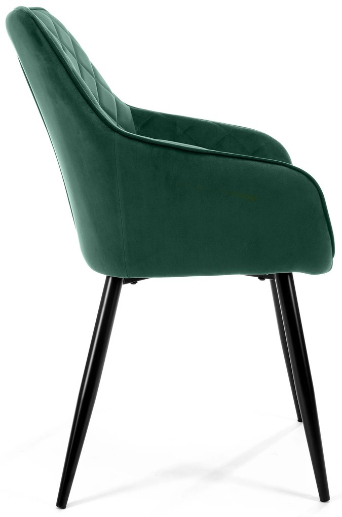 Scaun de masă Sunanda (Verde închis) (2buc). 1069501