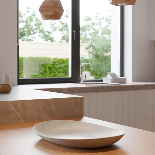 Plafonieră WOODY 1xGU10/40W/230V Sollux SL.1009