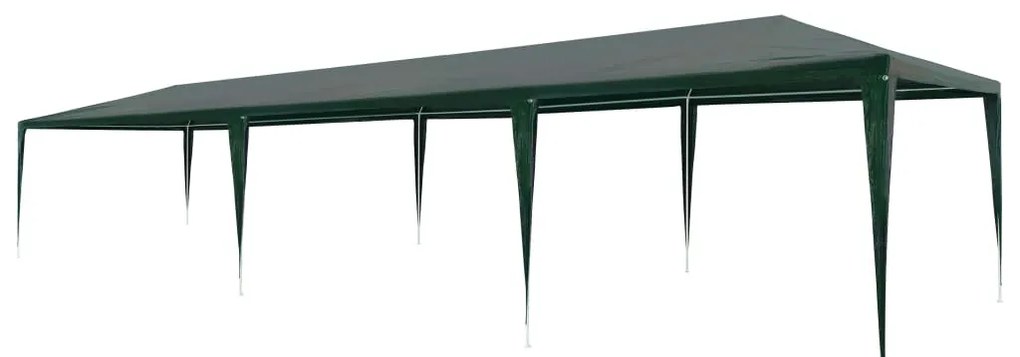 vidaXL Cort de petrecere, verde, 3 x 9 m, PE