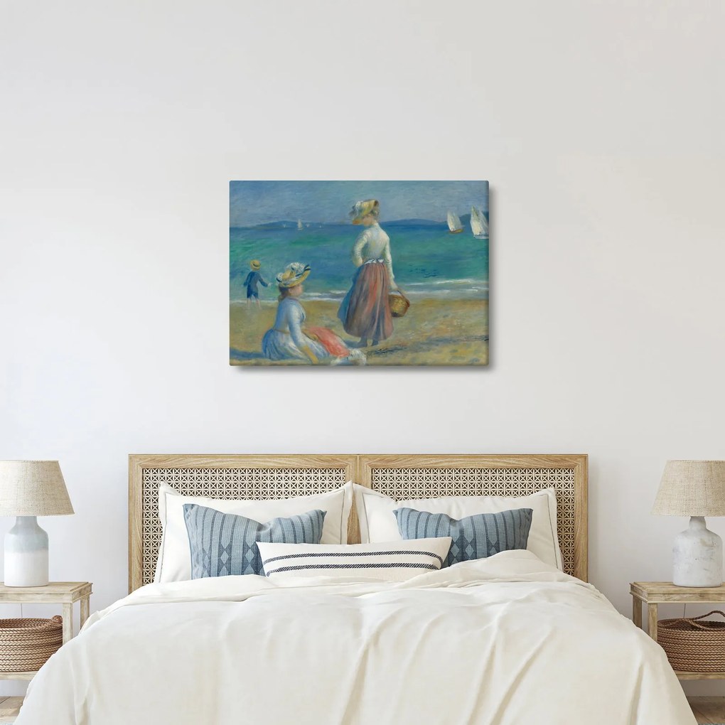 Tablou - Auguste Renoir, Figures on the Beach, reproducere (70x50 cm)
