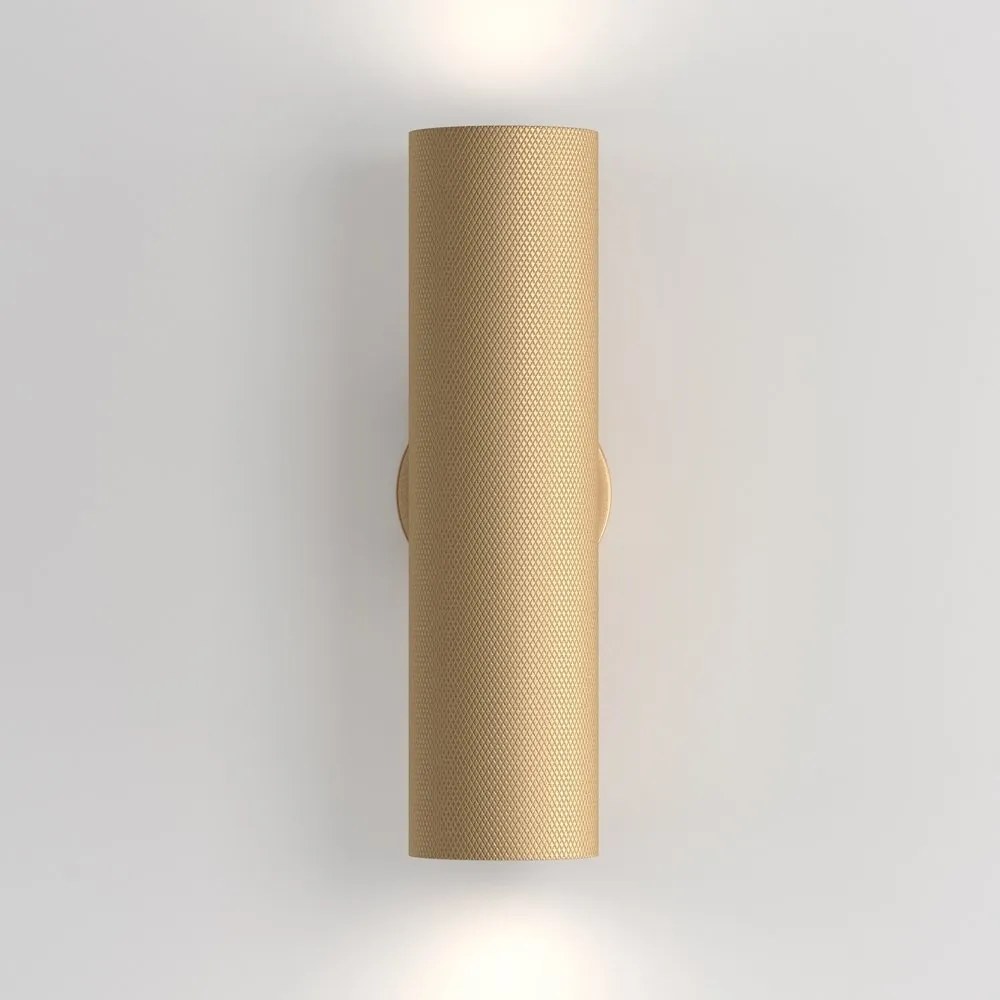 Aplica de perete design tehnic Artisan auriu mat