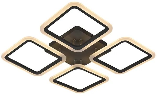 Lustră LED dimabilă aplicată LED/70W/230V 3000-6500K + telecomandă