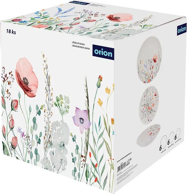 Set farfurii porțelan MAC 18 buc