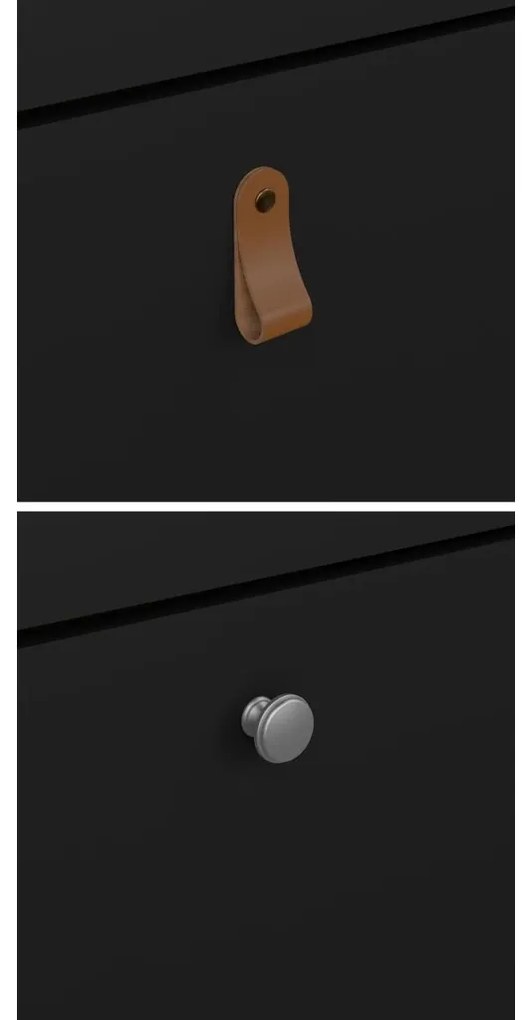 Suport pentru pantofi Real îngust, negru