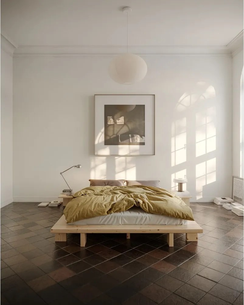 Noptieră maro din lemn de pin Japan – Karup Design