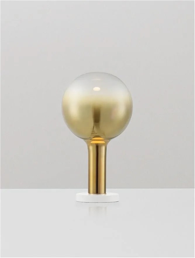 Veioza, Lampa de masa LED stil modern NOSTOS auriu