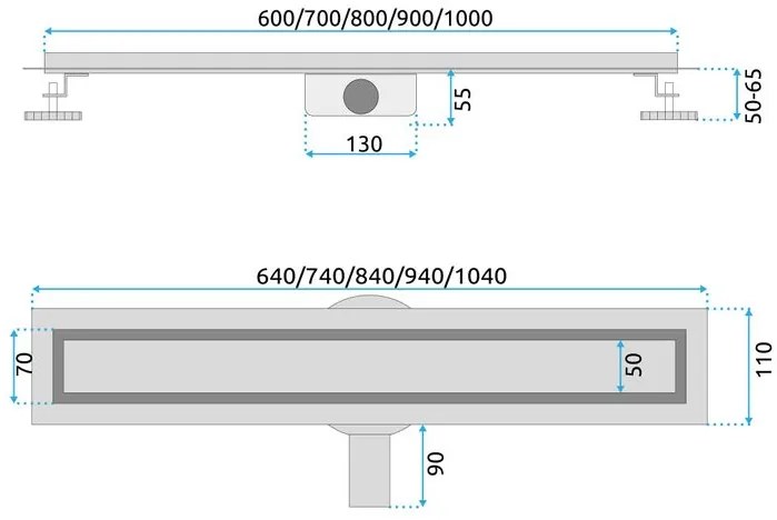 Rigola dus REA Neox pro 50 negru