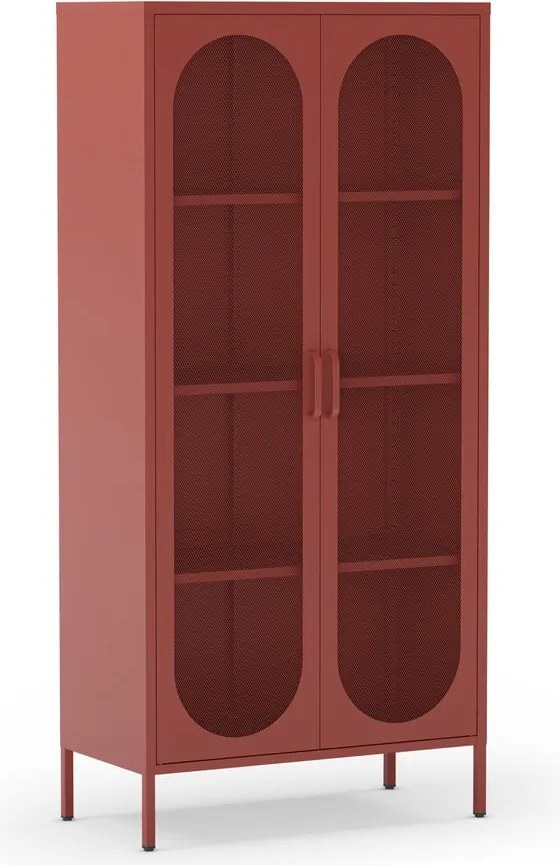 Dulap cărămiziu 80x170 cm Diora – Marckeric