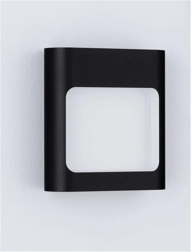 Aplica LED iluminat exterior modern IP54 TALL negru