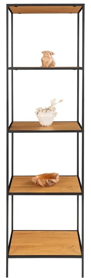 Bibliotecă cu aspect de lemn de stejar 51x170 cm Vita – House Nordic