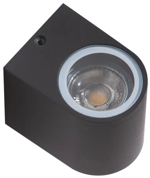 Aplică de exterior RIMINI 1xGU10/35W/230V IP54 rotundă Azzardo AZ4265