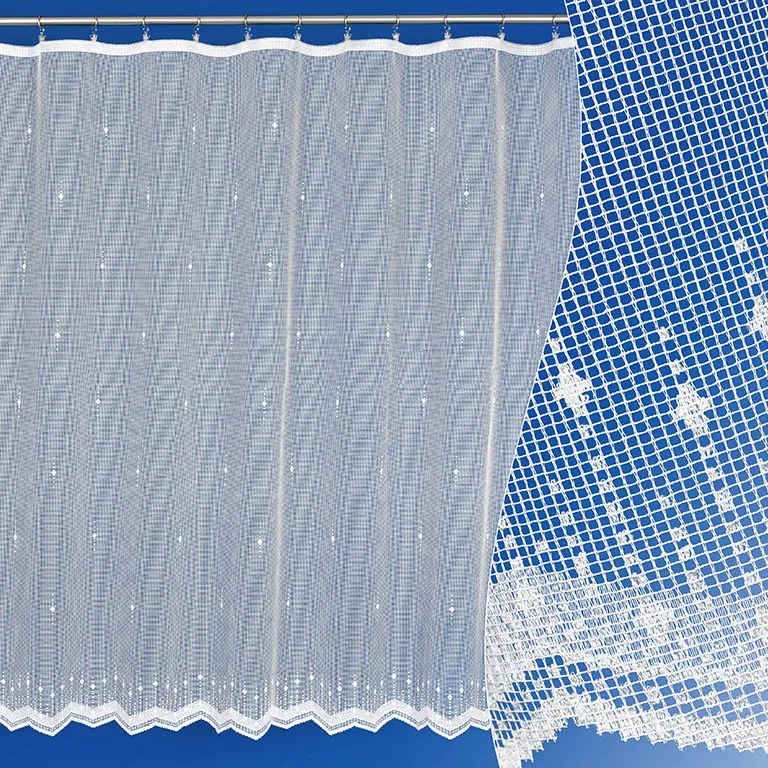 Goldea perdea jacquard - forme mici - metraj 200 cm