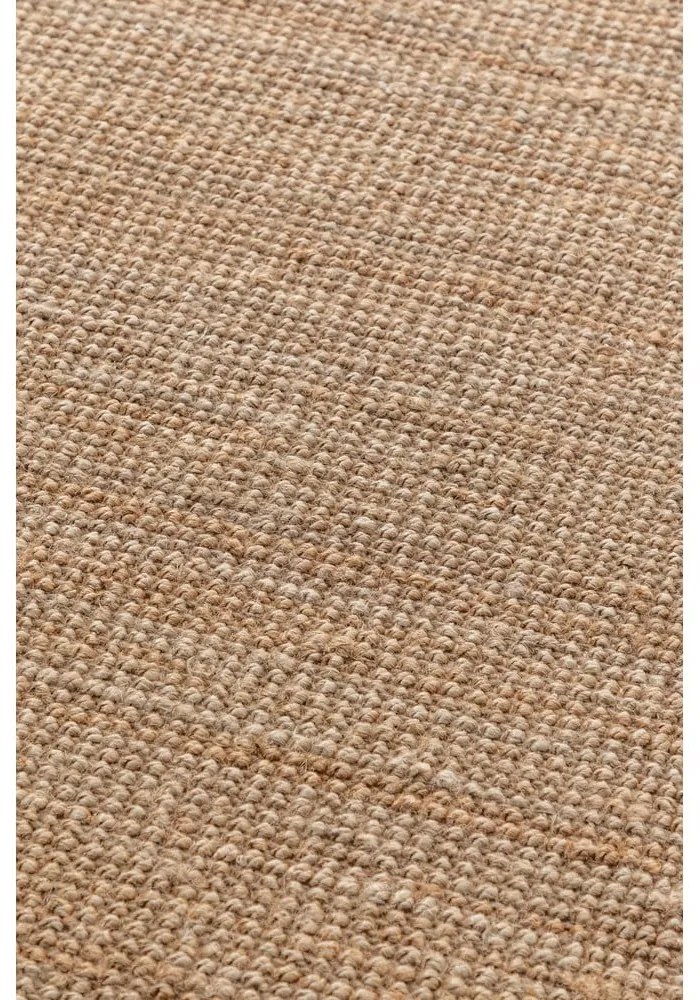 Covor tip traversă în culoare naturală din iută 80x200 cm Bouclé – Hanse Home